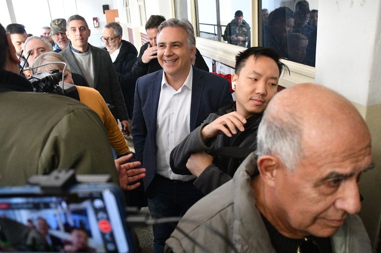 El gobernador de Córdoba, Martín Llaryora, dejó en claro sus diferencias con la decisión del Gobierno Foto: Télam