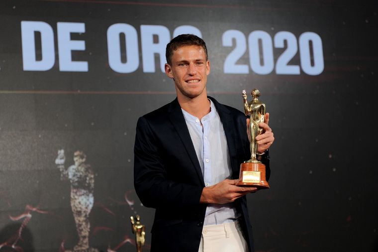 El Peque fue el deportista más destacado de 2020 Foto: Télam