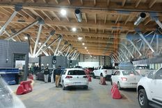 Intenso movimiento en la aduana Foto: Gendarmería Nacional