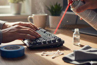 MDZol | Limpieza teclado