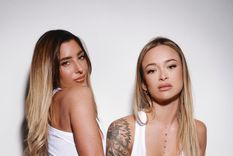 Catalina Gorostidi y Agostina Spinelli, exparticipantes de Gran Hermano 2023. Foto: X @agus_rey.