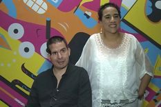 Fernando “Negro” Cáceres y Cynthia Mussa cuando eran pareja Foto: NA Fernando “Negro” Cáceres y Cynthia Mussa cuando eran pareja Foto: NA
