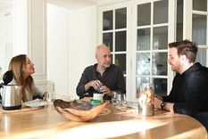 Horacio Rodríguez Larreta se reunió con María Eugenia Vidal y Emmanuel Ferrario Foto: Instagram Horacio Rodríguez Larreta