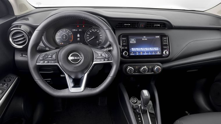Interior del Nissan Kicks Foto: Nissan