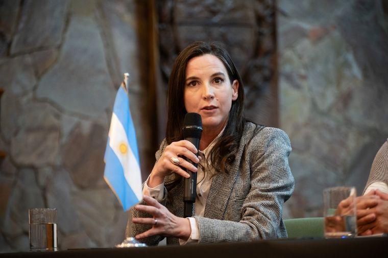 Mercedes Rus, ministra de Seguridad de la provincia. Foto: Prensa Gobierno de Mendoza