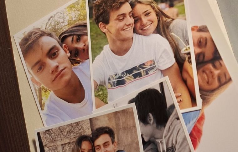 Quería que fueras tan pero tan feliz. No puedo creerlo, no puedo, escribió el novio de Catalina Gutiérrez en su cuenta de X junto a varias fotos en los que se los ve juntos. Foto: X de @olivelazaro8