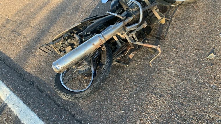 Por el impacto, el joven se encuentra en estado delicado Foto: Gentileza Diario NDI