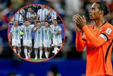 Van Dijk halagó a la Scaloneta tras la goleada de Países Bajos en el Mundial 2026.