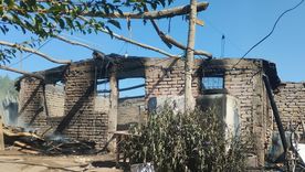 Una vivienda sufrió pérdidas totales en Las Heras Una vivienda sufrió pérdidas totales en Las Heras