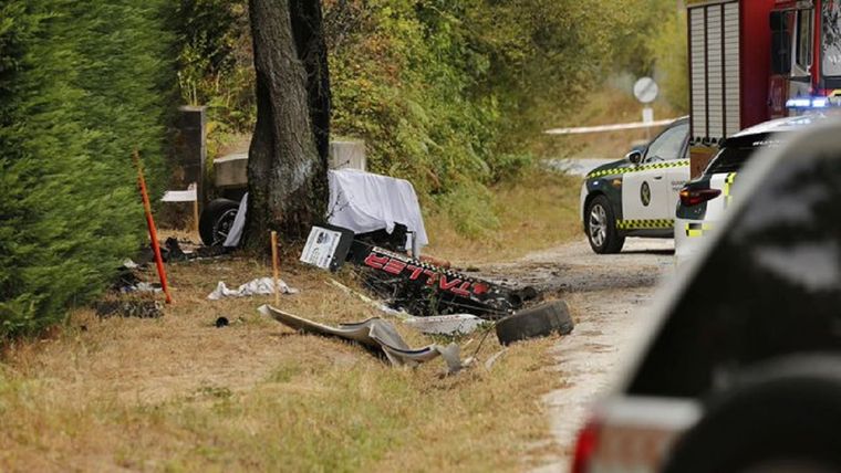El accidente ocurrió durante la séptima edición de la Subida a Taboadela, en Ourense.