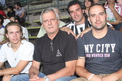 MDZol | En familia. Franco, Walter, Marcelo y Mariano Lanati. Foto: Fernando Grosso