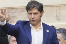 Axel Kicillof estuvo en la jura de Javier Milei Foto: Prensa de Diputados
