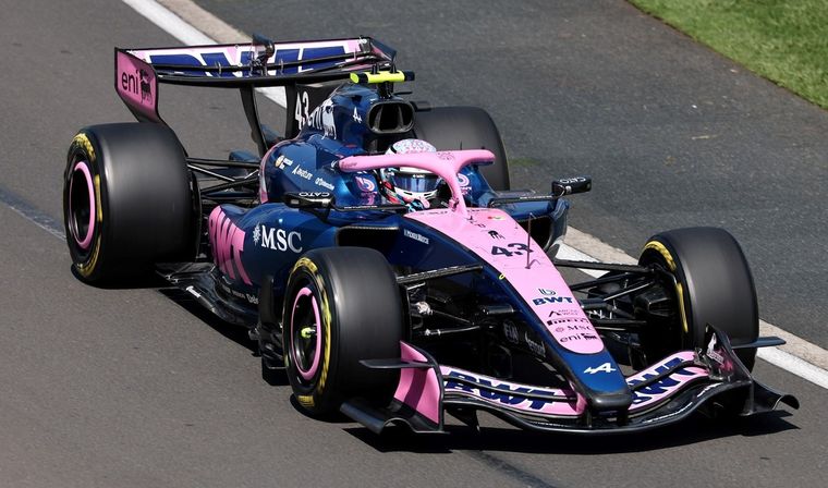 Franco Colapinto finalizó 16° en la FP1 del Gran Premio de Australia.