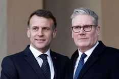 El presidente de Francia, Emmanuel Macron, y el primer ministro de Reino Unido, Keir Starmer, están entre los líderes que han firmado el comunicado de apoyo a Dinamarca. El presidente de Francia, Emmanuel Macron, y el primer ministro de Reino Unido, Keir Starmer, están entre los líderes que han firmado el comunicado de apoyo a Dinamarca.