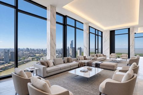 la nueva joya de puerto madero: sale a la venta el penthouse de harbour tower por us$21 millones
