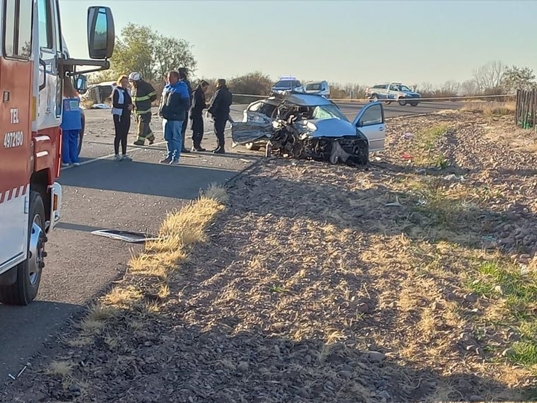 Las primeras imágenes del accidente Foto: Twitter: @MATIPASCUALETTI