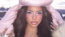 Mirá el look de Emilia Mernes en la Fashion Week de Nueva York. Mirá el look de Emilia Mernes en la Fashion Week de Nueva York.