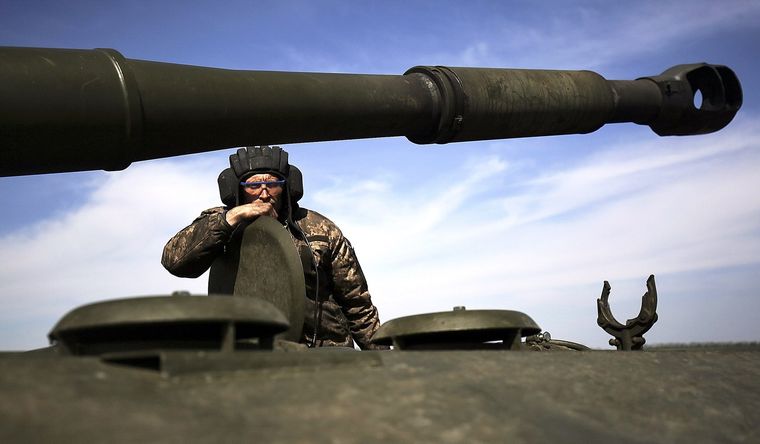 armamento armas Las armas siguen llegando a Ucrania. Foto: Efe.