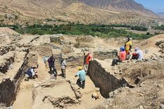 Un grupo de arqueólogos tuvo su premio tras un arduo trabajo en Perú. Foto: EFE