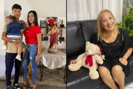 La Policía Nacional Bolivaria no brindó información de la familia.