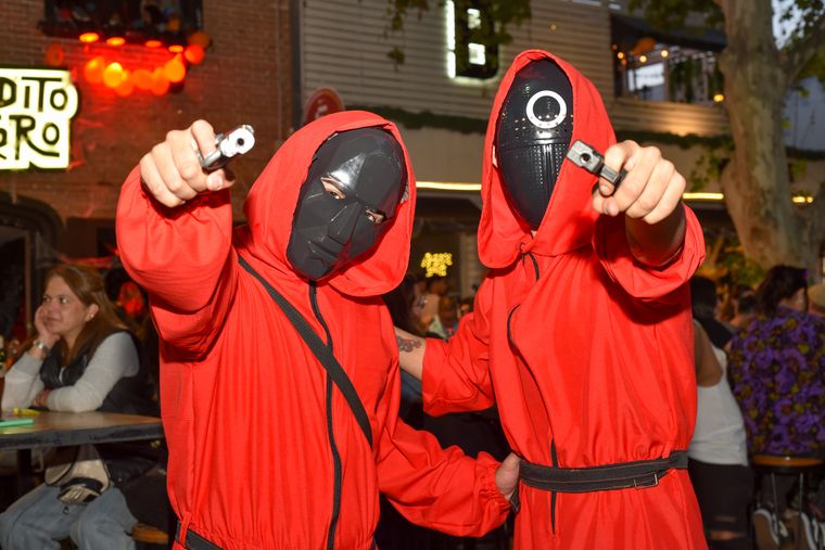 La casa de papel y El juego del calamar en un mismo lugar.