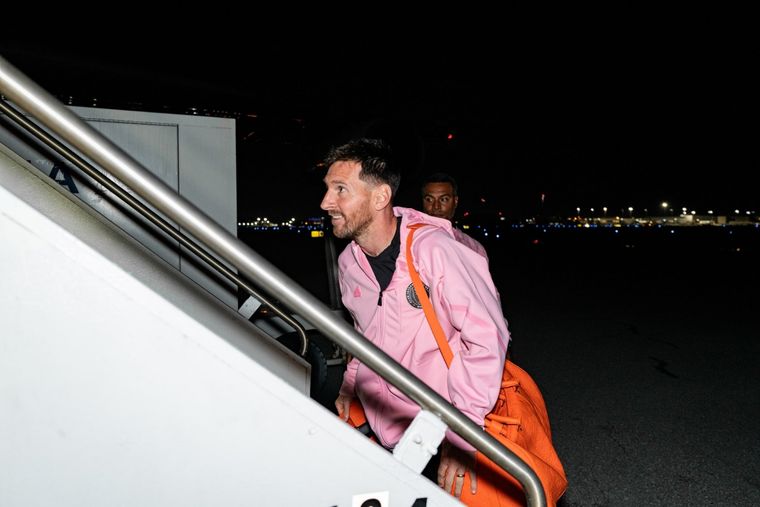 Lionel Messi acudió a Arabia Saudita con el Inter Miami. Foto: @InterMiamiCF