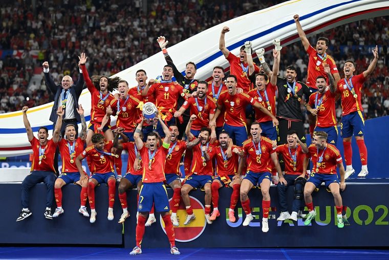 La Roja sumó el cuarto título continental de su historia. Foto: @fifaworldcup_es