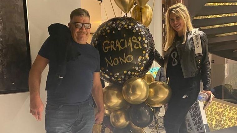 Wanda Nara promocionó los platos de su exsuegro. Wanda Nara promocionó los platos de su exsuegro.