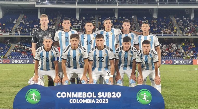 La Sub 20 complicó su clasificación. Foto: @Argentina
