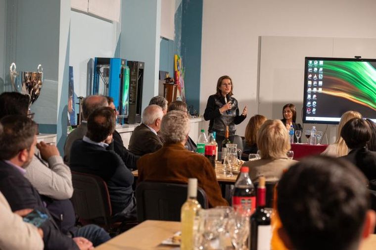 El eje central del encuentro fue un panel sobre experiencias y la integración de los valores cristianos en la gestión empresarial.