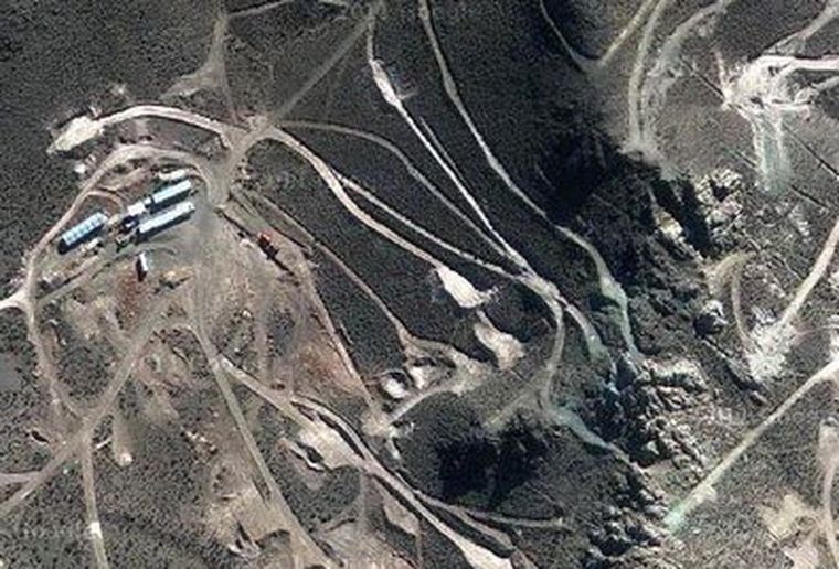Vista aérea del proyecto minero San Jorge. Foto: Google Earth