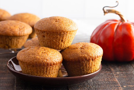 Muffins de calabaza caseros: receta rápida y sencilla Foto: Shutterstock