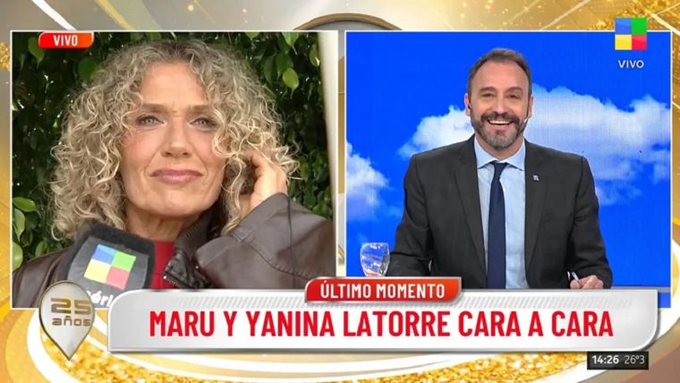 Maru Botana aseguró que no quiere conflictos. Maru Botana aseguró que no quiere conflictos.