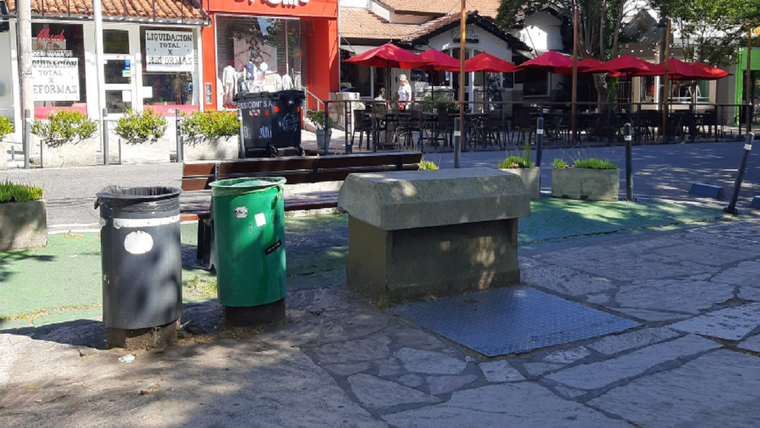 Los negocios de calle Güemes, en el centro de las críticas Foto: Twitter @miriamvemdq