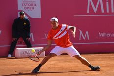 Sebastián Báez sigue bajando candidatos en Estoril. Foto: @DeportesAR
