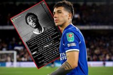 David Fofana condenó contundentemente a Enzo Fernández por sus cánticos racistas. Foto: Enzo Fernández Twitter y captura @datro_9