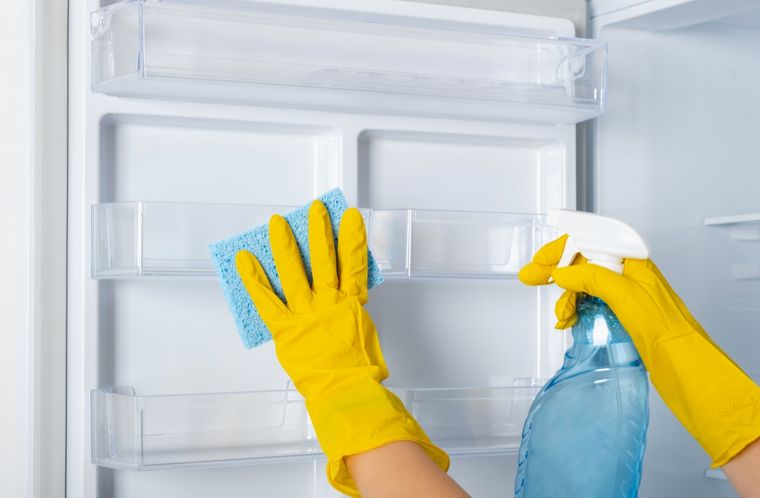 La limpieza con vinagre renueva tu heladera. La limpieza con vinagre renueva tu heladera. 