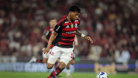 Gonzalo Plata, protagonista de la jugada más discutida de la noche. Gonzalo Plata, protagonista de la jugada más discutida de la noche.