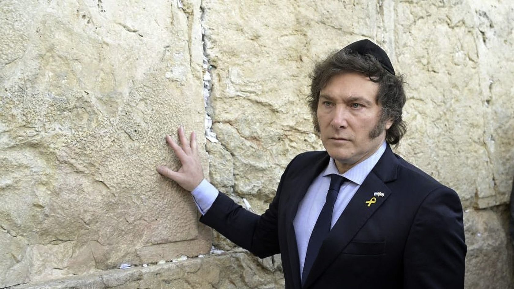 El presidente Javier Milei en Israel. Foto: Noticias Argentinas