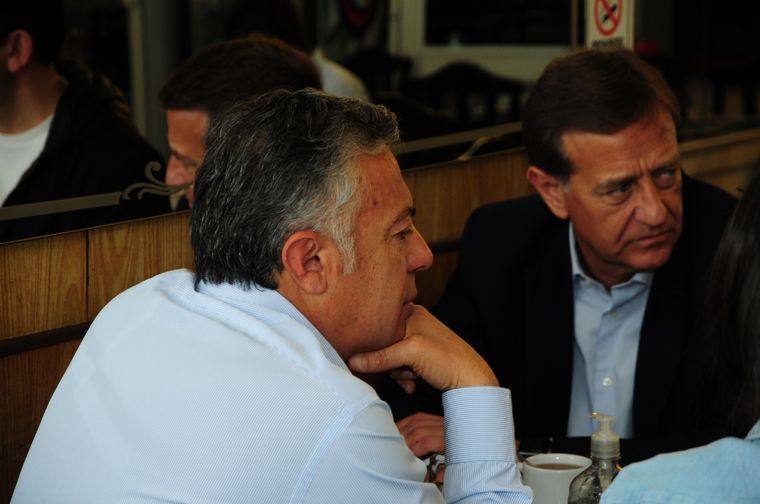 Rodolfo Suarez junto a Alfredo Cornejo. Foto: ALF PONCE MERCADO / MDZ