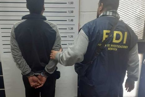Bazán estaba escondido en Las Heras