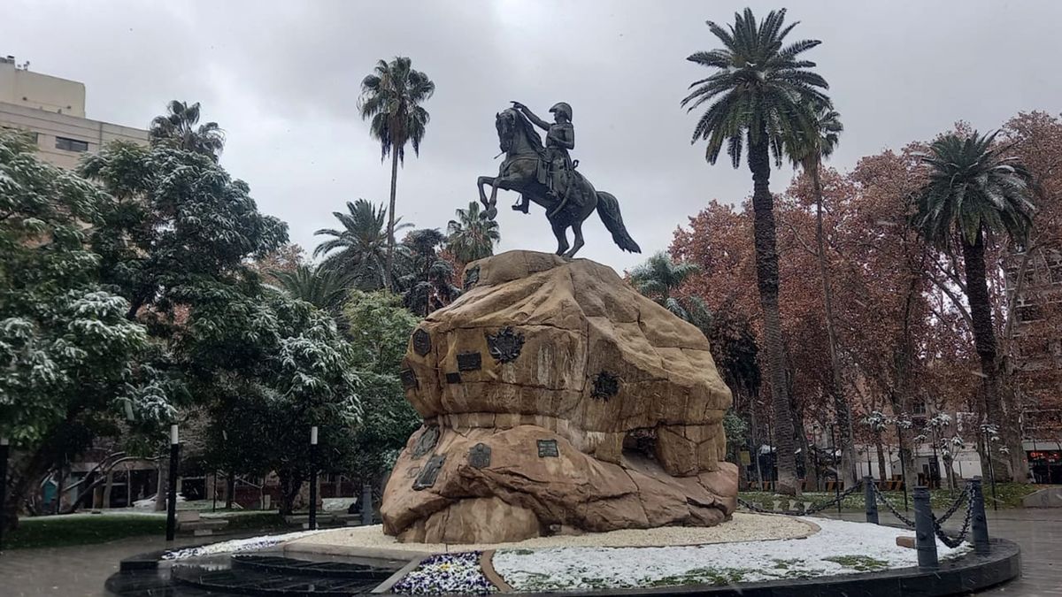 Nevadas en Mendoza: dónde podría caer nieve este sábado