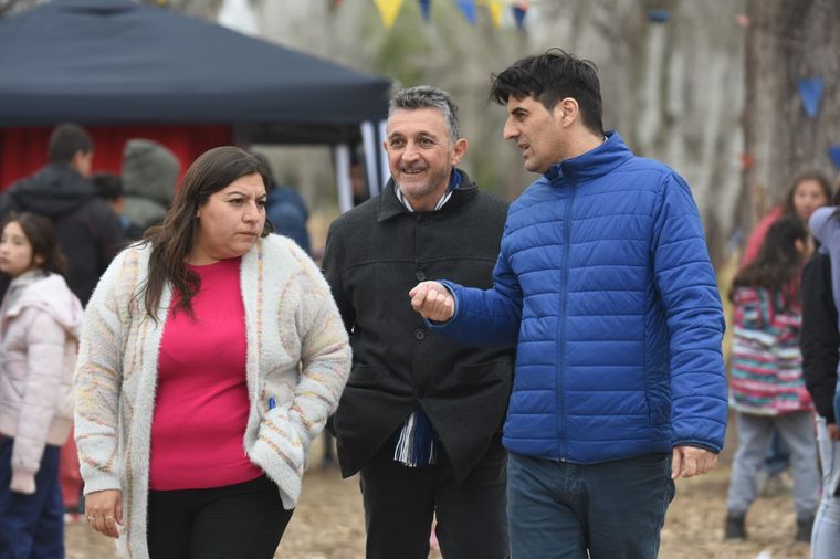 Los funcionarios Vanina Barone y Felipe Laucieri fueron multados por el Tribunal de Cuentas Foto: Prensa Gobierno de Mendoza