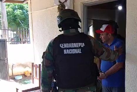 David Edilberto Medina también fue detenido y se lo acusa de los mismo delitos que a Gerala. Foto: Fiscales.gob.ar