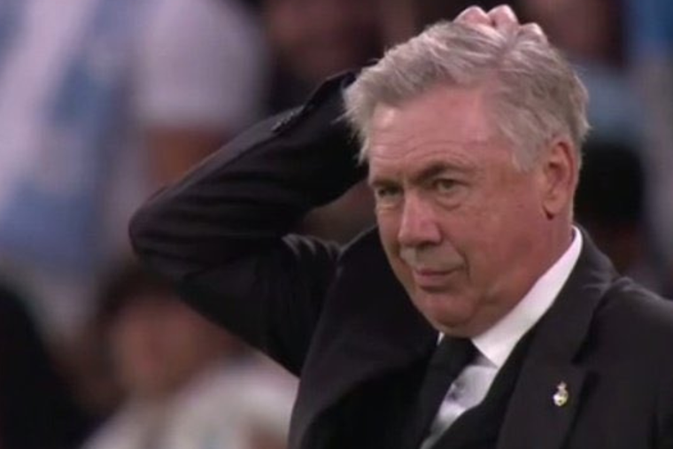 La cara de Ancelotti lo dice todo: el Manchester City vapuleó al Real Madrid