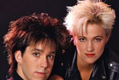 Marie, en la mejor época de Roxette junto a Per Gessle, su compañero de banda Marie, en la mejor época de Roxette junto a Per Gessle, su compañero de banda