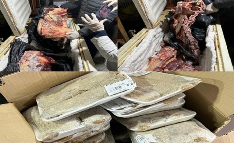 Decomisaron cerca de 85 kilos de carne en mal estado en Rivadavia Decomisaron cerca de 85 kilos de carne en mal estado en Rivadavia