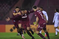 Diego Braghieri festeja el gol de la victoria. Foto: Télam Diego Braghieri festeja el gol de la victoria. Foto: Télam