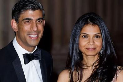 MDZol | Rishi Sunak y Akshata Murty se conocieron cuando estudiaban en la Universidad de Stanford. Foto: GETTY IMAGES