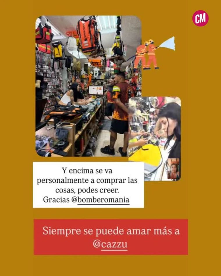 La "Jefa del Trap" fue vista en locales de Buenos Aires gestionando los suministros para Chubut.